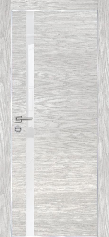 Фото Межкомнатная дверь PX-8  AL кромка с 4-х ст. Дуб скай бежевый