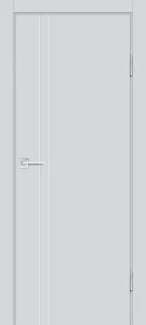 Межкомнатная дверь P-20 AL  молдинг Сапфир матовый
